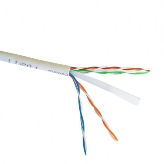 Câble réseau RJ45 CAT6 0,25 m blanc