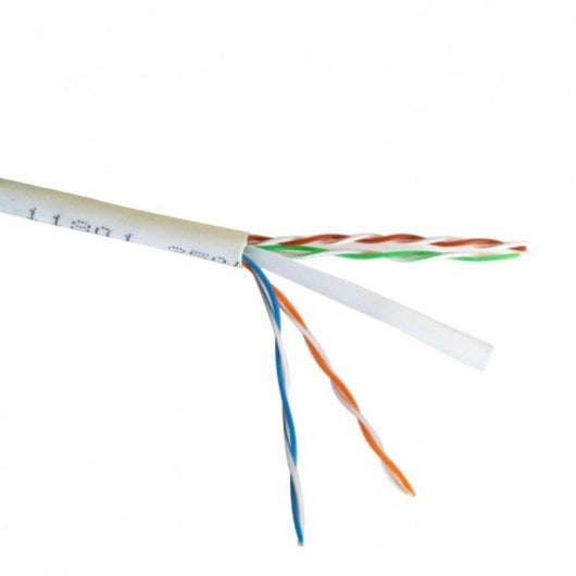 Cavo di rete RJ45 CAT6 0,25 m Bianco