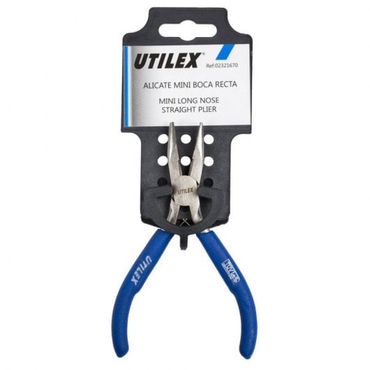 Utilex Alicate Mini Boca Recta 120mm