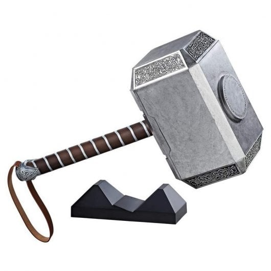 Hasbro Marvel Legend Series Réplica Electrónica Martillo Mjolnir de Thor 50cm