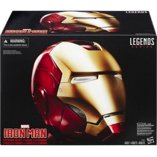 Hasbro Marvel Legend Series Casco Electrónico Iron Man Escala 1:1
