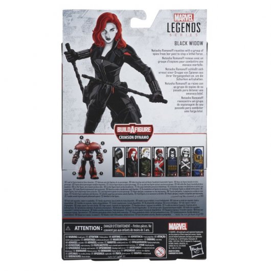 Hasbro Figura de Acción Marvel Viuda Negra 15cm