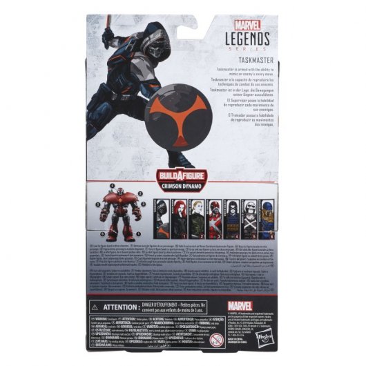 Hasbro Figura de Acción Taskmaster Marvel Black Widow 15cm