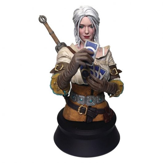 Dark Horse Busto Ciri Jugando a Gwent The Witcher 3 20cm