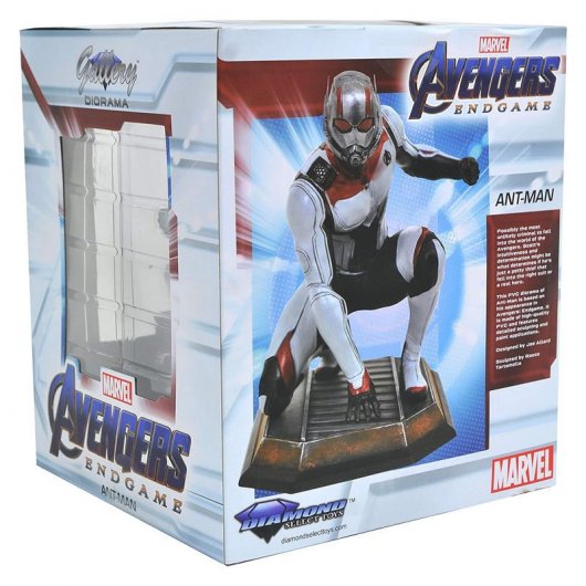 Diamond Estatua Ant-Man Traje Reino Cuántico Vengadores Endgame 23cm