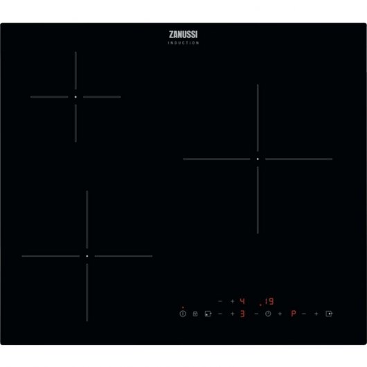 Zanussi ZITN632K Placa de Inducción 3 Zonas 60cm Negra