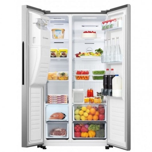 Hisense RS650N4AC1 Frigorífico Americano F Acero Inoxidable