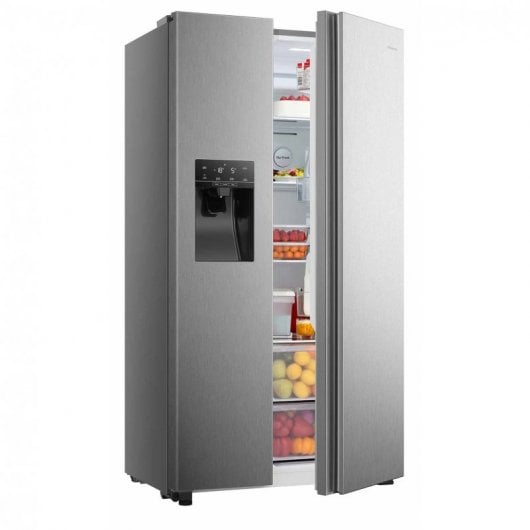 Hisense RS650N4AC1 Frigorífico Americano F Acero Inoxidable