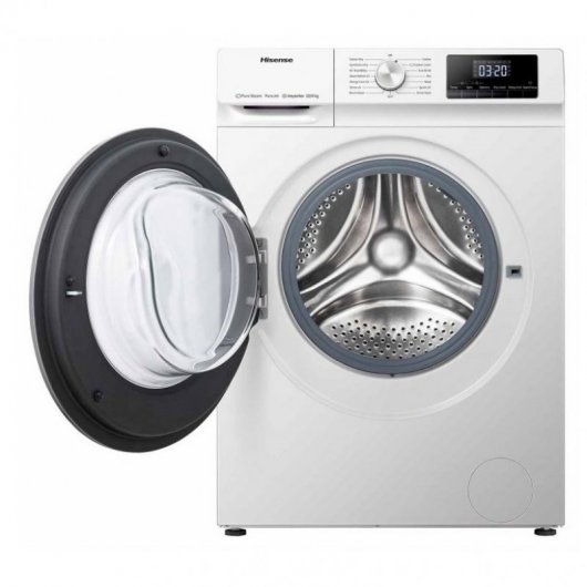 Hisense WDQY1014EVJM Lavasecadora Carga Frontal 10Kg/6Kg E Blanca