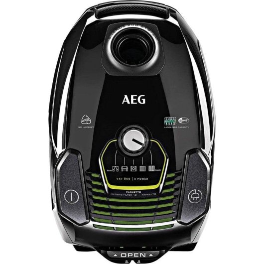 AEG VX7-2-ECO Aspirador con Bolsa 650W Negro