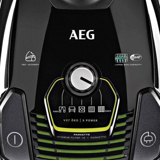 AEG VX7-2-ECO Aspirador con Bolsa 650W Negro