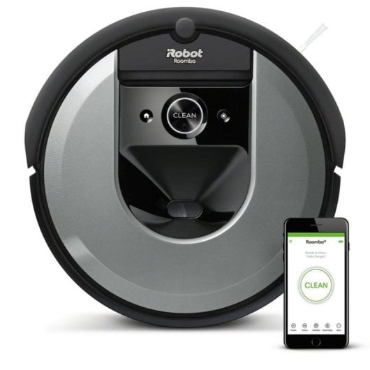 Aspirador Robô iRobot Roomba i7 Navegação Inteligente Sucção Potente Filtro Alta Eficiência