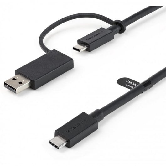 StarTech Cable USB-C con Adaptador USB-A Macho/Macho 1m Negro