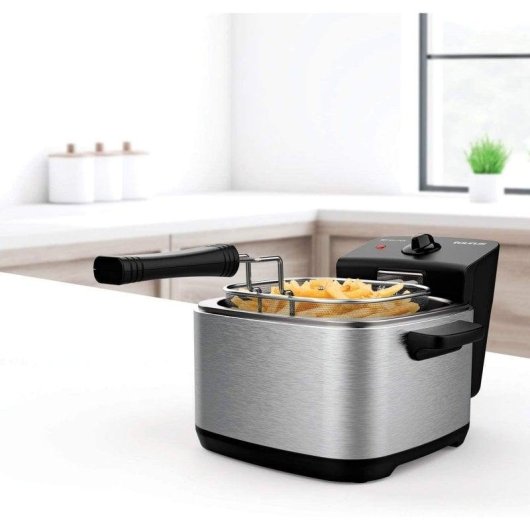 Friteuse Taurus Deep Fryer DF1200 1,5L 1200W Acier Inoxydable Compacte