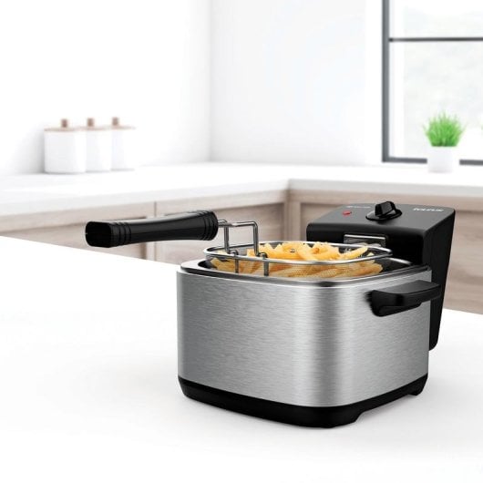 Friteuse Taurus Deep Fryer DF1200 1,5L 1200W Acier Inoxydable Compacte