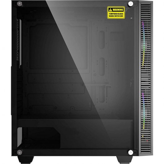 CoolBox DeepGaming DeepRunner ARGB Cristal Templado USB 3.1 Negra