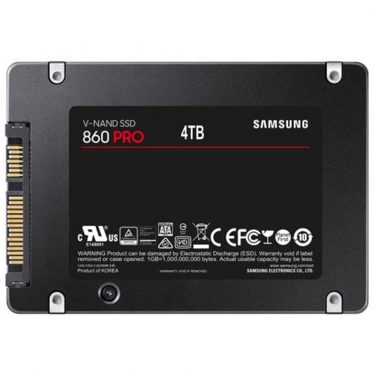 Samsung 860 Pro 2.5" SSD 4TB SATA 3