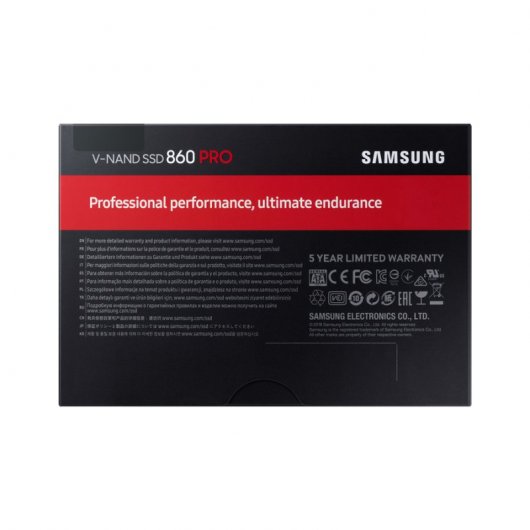 Samsung 860 Pro 2.5" SSD 4TB SATA 3