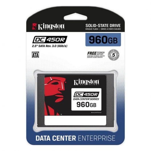 Kingston Data Center DC450R 2.5" 960GB 3D TLC SATA 3