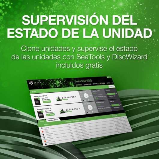Seagate BarraCuda 510 SSD 500GB M.2 NVMe 3D TLC