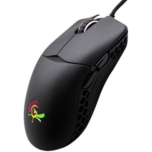 Mouse da gioco Ducky Feather ARGB 16000 DPI Nero