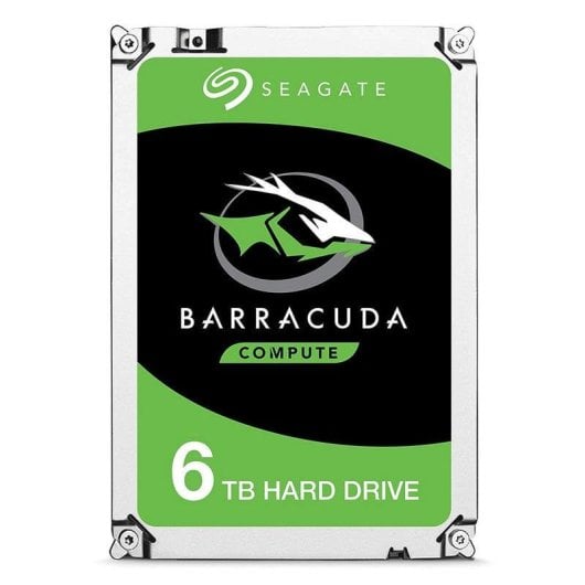 Seagate Barracuda 3,5" 6 TB SATA 3 (generalüberholt)