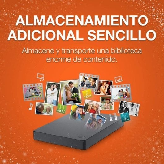 Seagate Basic 2,5" 1 TB USB 3.2 (generalüberholt)