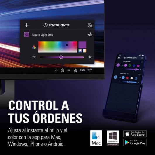Elgato Light Strip Tira de luz LED RGB 2m