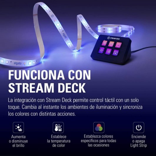 Elgato Light Strip Tira de luz LED RGB 2m