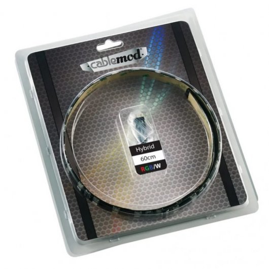 Bande LED hybride CableMod WideBeam RVB/W 60 cm