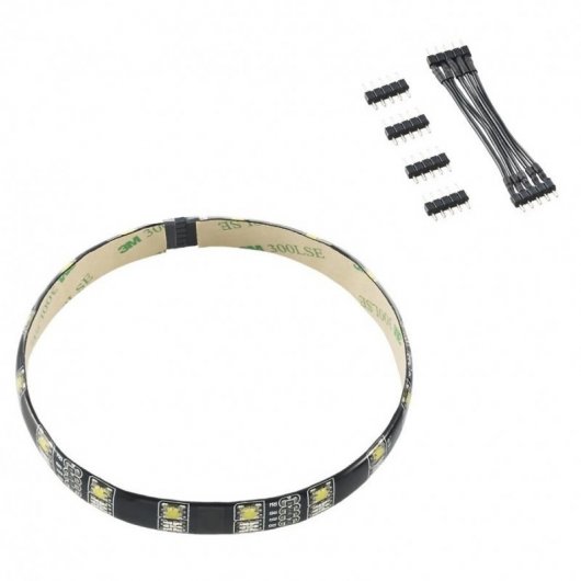 Bande LED hybride CableMod WideBeam RVB/W 30 cm