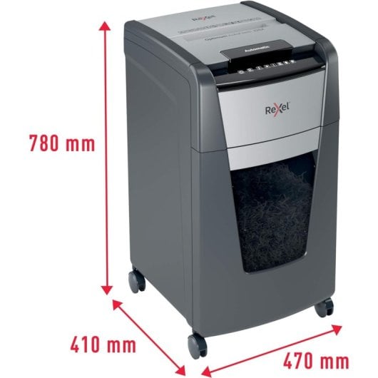 Rexel Optimum AutoFeed 225X Destructora de Papel Corte en Partículas 60L
