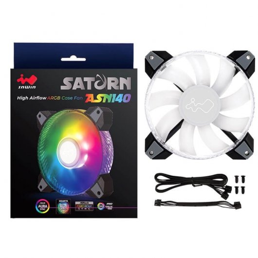 Ventola supplementare InWin Saturn ASN140 ARGB da 140 mm