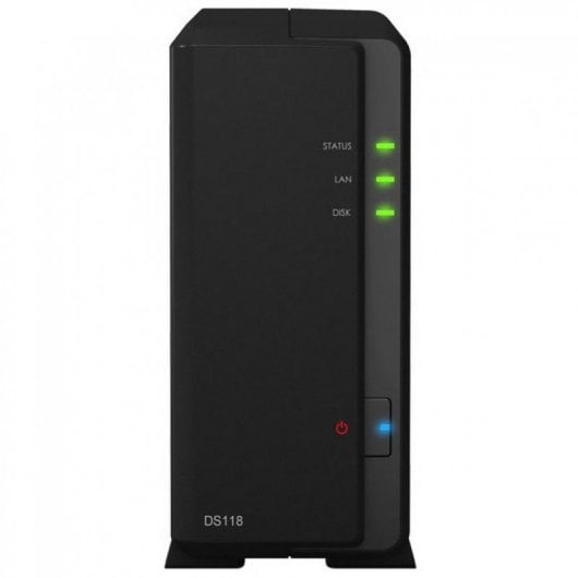 Synology DiskStation DS118 serveur de stockage NAS Compact Ethernet/LAN Noir RTD1296