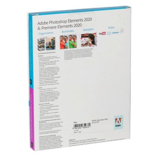 Adobe Photoshop & Premiere Elements 2020