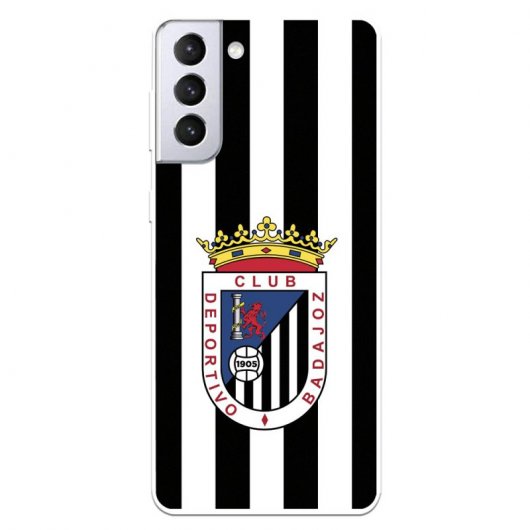 Funda del Badajoz Escudo Blanquinegro Licencia Oficial Club Deportivo Badajoz para Samsung Galaxy S21 Plus