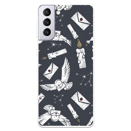 Funda Oficial de Harry Potter Lechuzas Siluetas Harry Potter para Samsung Galaxy S21 Plus