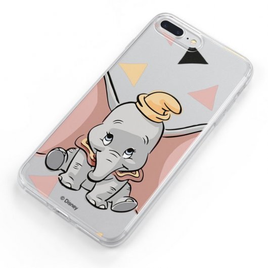 Funda Oficial de Disney Dumbo Silueta Transparente Dumbo para Samsung Galaxy S21 Plus