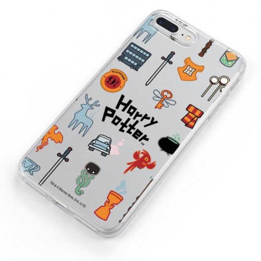 Funda Oficial de Harry Potter Objetos Íconos Harry Potter para Samsung Galaxy S21 Plus