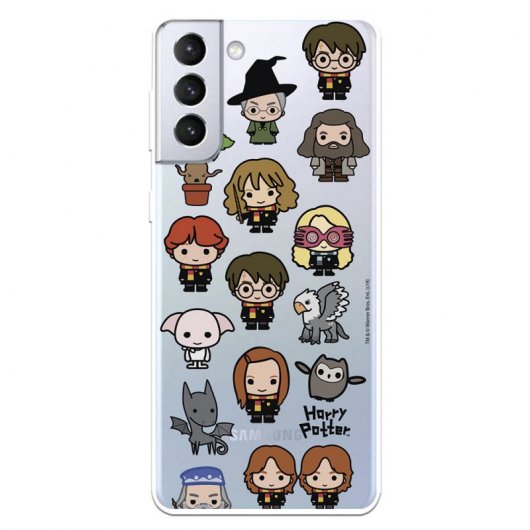 Funda Oficial de Harry Potter Personajes Íconos Harry Potter para Samsung Galaxy S21 Plus
