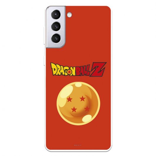 Funda Oficial de Dragon Ball Bola de Dragón Nro 4 Fondo para Samsung Galaxy S21 Plus