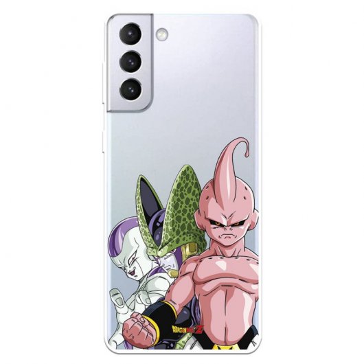 Funda Oficial de Dragon Ball Dragon Ball Z Villanos para Samsung Galaxy S21 Plus