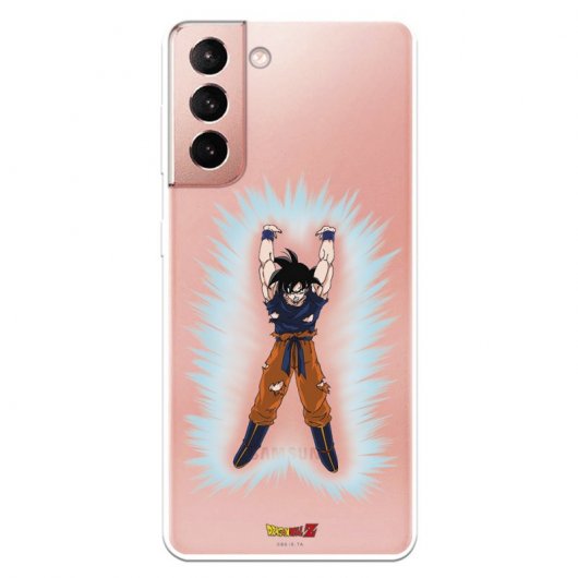 Funda Oficial de Dragon Ball Goku Bola de Energía para Samsung Galaxy S21