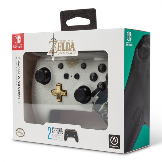 Power A Mando con cable Zelda Link para Nintendo Switch