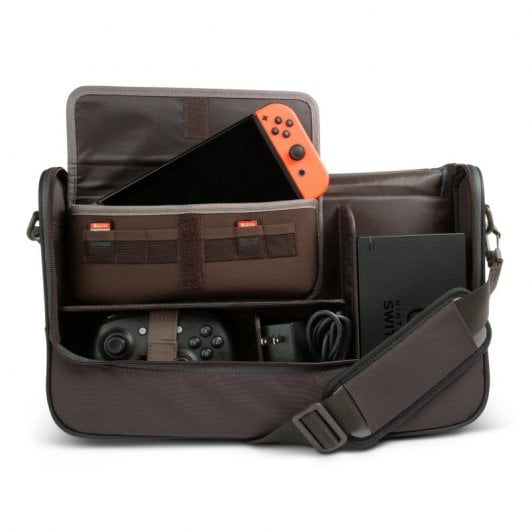 PowerA Everywhere Messenger Bag Nintendo Marrone, Grigio