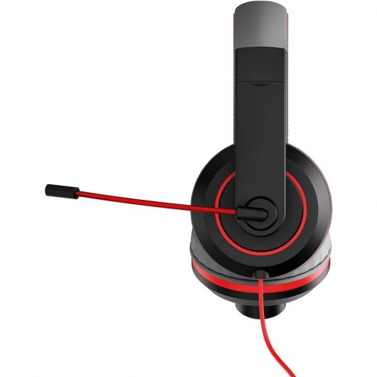 Gioteck XH100 S Auriculares Gaming Multiplataforma Negro/Rojo