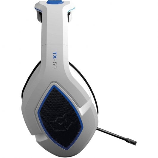 Gioteck TX-50 Cuffie da gioco multipiattaforma Bianco/Blu