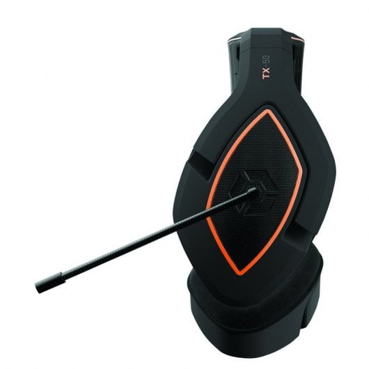 Gioteck TX-50 Auriculares Gaming Multiplataforma Negro/Naranja