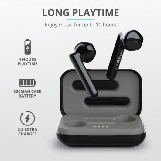 Trust Primo Touch Auriculares Bluetooth Negros