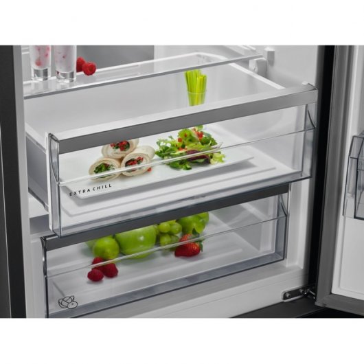 AEG RCB736D5MX Frigorífico Combi D Acero Inoxidable